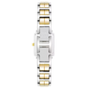 Anne Klein AK/4011SVTT Two-Tone Rectangle Ladies Watch