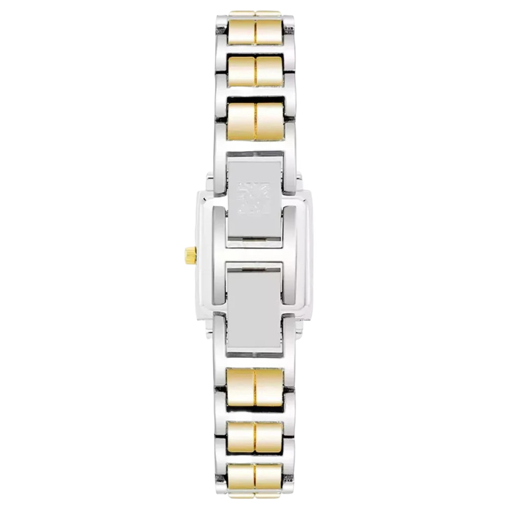 Anne Klein AK/4011SVTT Two-Tone Rectangle Ladies Watch