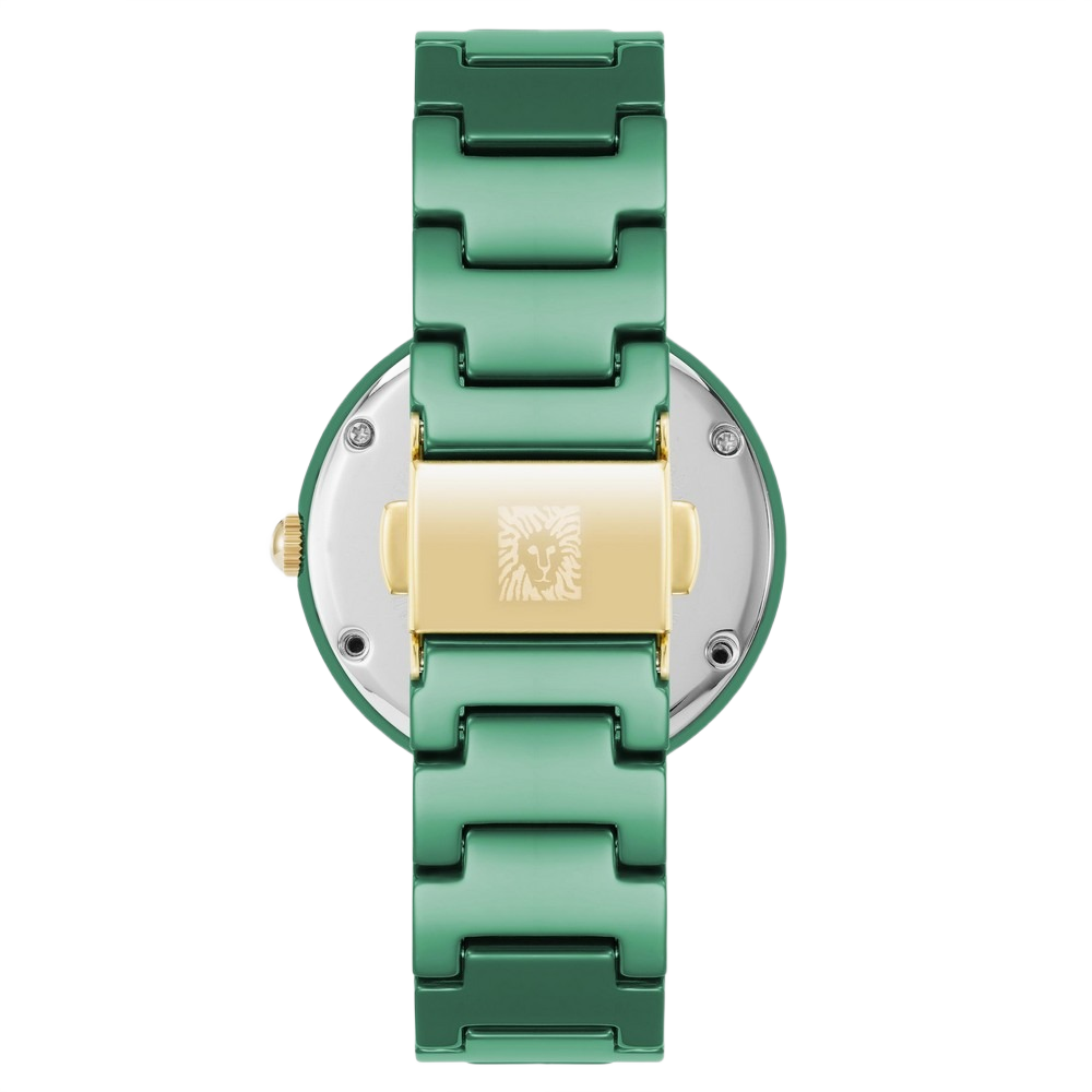 Anne Klein AK/4036GMGN Women's Green Dial Analog Quartz Watch