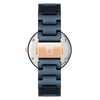 Anne Klein AK/4036NMNV Women's Three-Hand Quartz Navy Ceramic Bracelet Watch