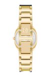 Anne Klein AK/4040GPBK Women Analog Enamel Watch