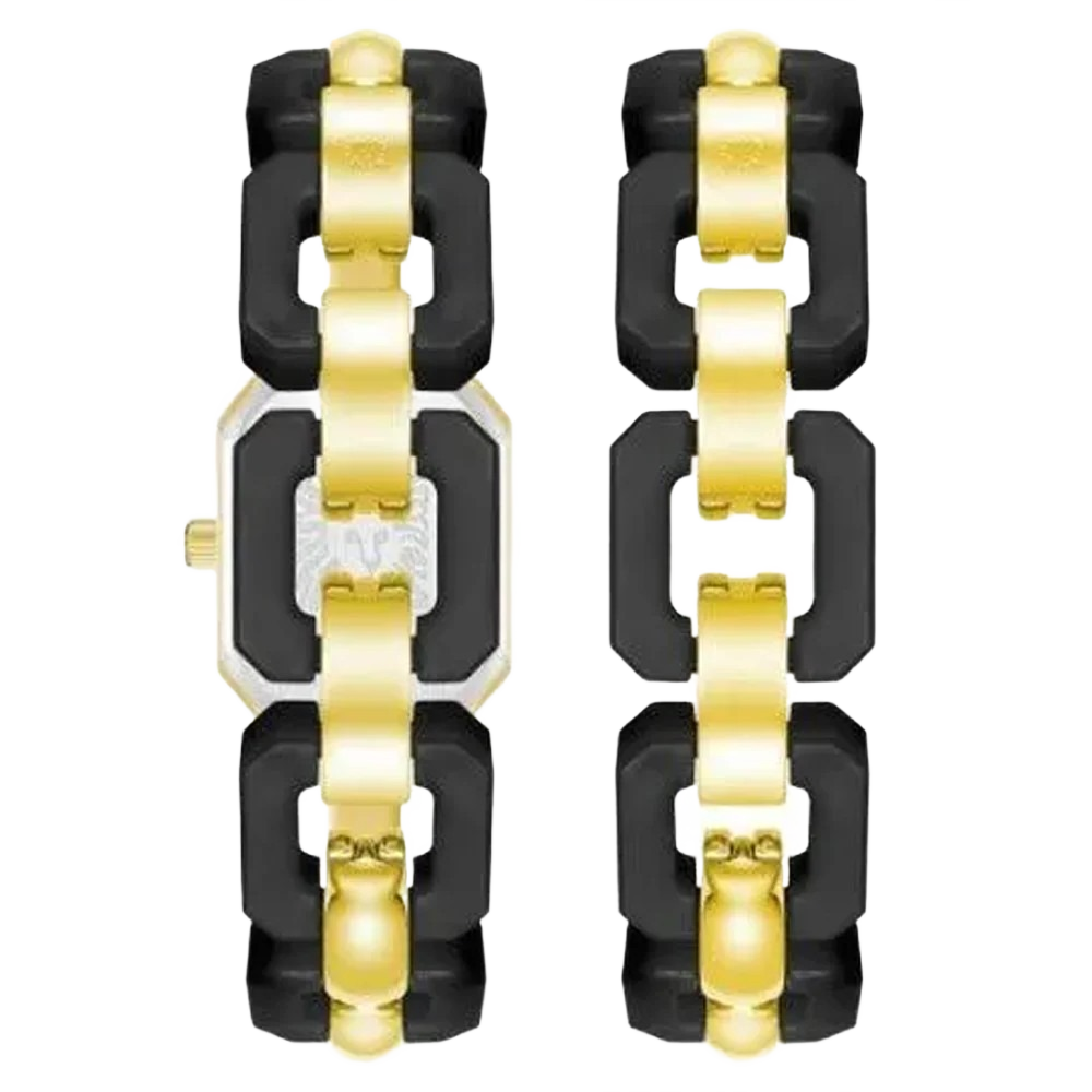 Anne Klein AK/4078BKST Black Dial Analog Quartz Women's Watch