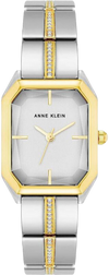 Anne Klein AK/4091SVTT Women's Premium Crystal Accented Bracelet Watch