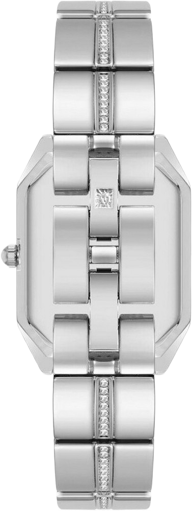Anne Klein AK/4091SVTT Women's Premium Crystal Accented Bracelet Watch