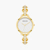 Anne Klein AK/4092WTGB Quartz Analog With White Dial Watch For Women