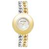 Anne Klein AK/4101MPTT Silver/White Mother of Pearl Dial Analog Quartz Ladies