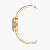Anne Klein AK/4112AMRG Women's Purple Dial Rose Gold-Tone Alloy Bangle Watch