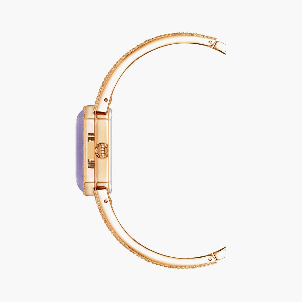 Anne Klein AK/4112AMRG Women's Three Hand Rose Gold-Tone Alloy Watch