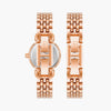 Anne Klein AK/4144RGST Quartz White Dial Ladies Watch and Bracelet Set