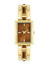 ANNE KLEIN AK/4156TEGB Quartz Analog Brow/Gold