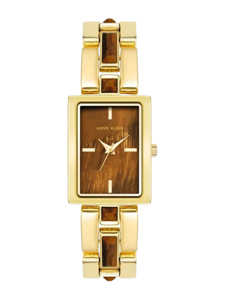 ANNE KLEIN AK/4156TEGB Quartz Analog Brow/Gold