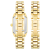 Anne Klein AK/5018GPST Women's Watch and Bracelet Set