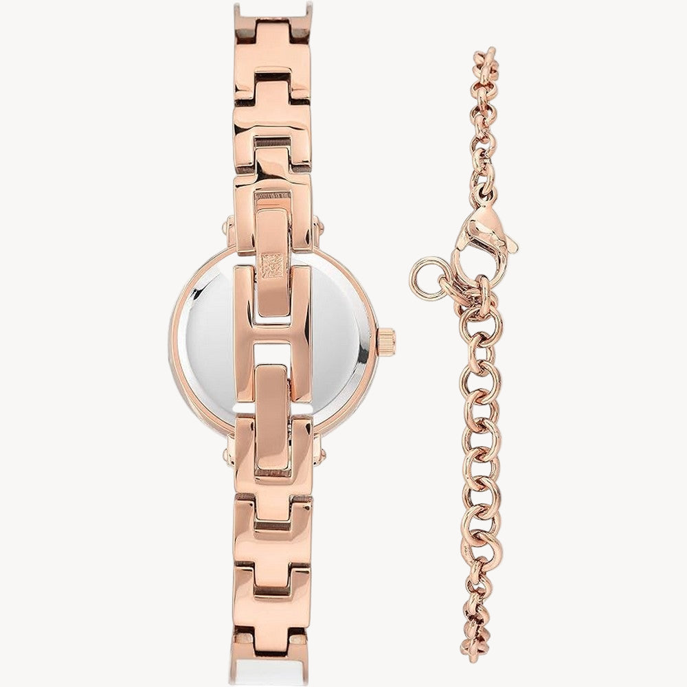 Anne Klein AK/3620WTST — White Dial Women’s Watch