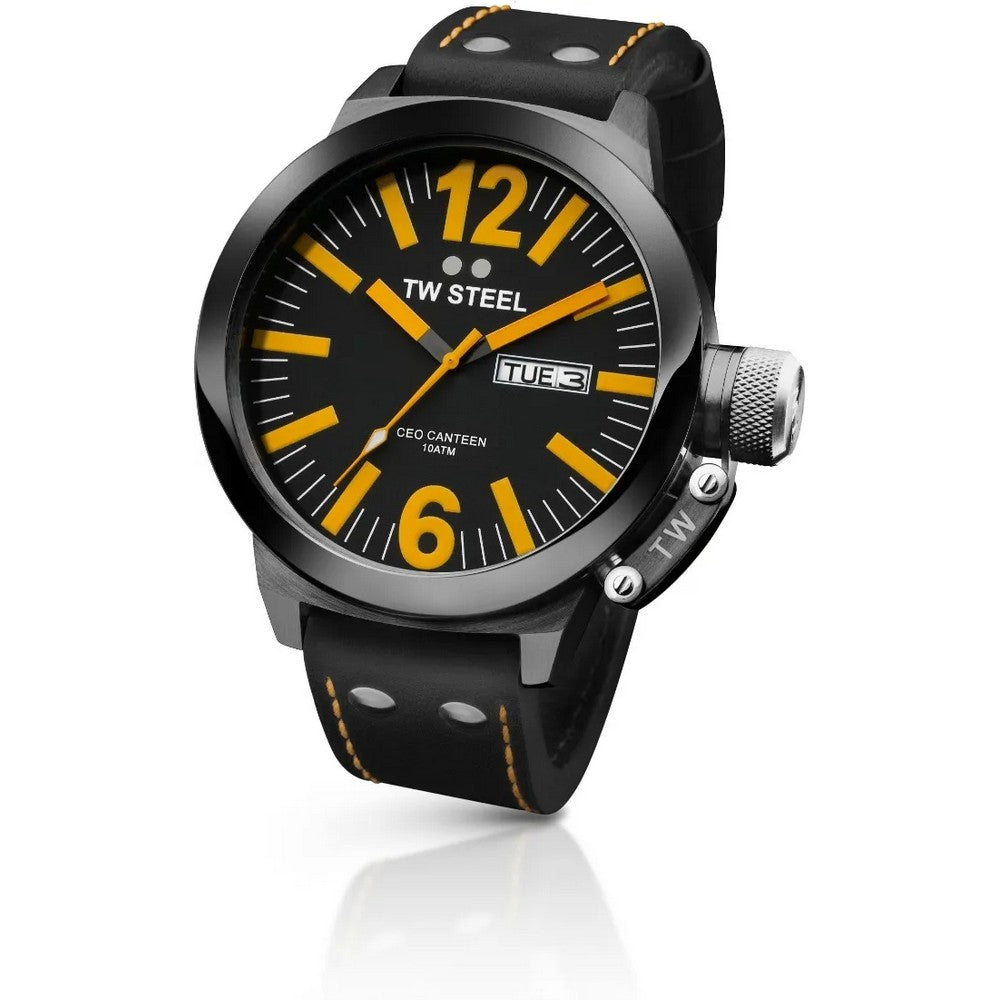 TW Steel  CE1027 CEO Canteen  Black Dial Mens Watch