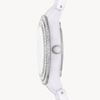 ساعة Fossil CE1116 Stella Three-Hand Date White Ceramic