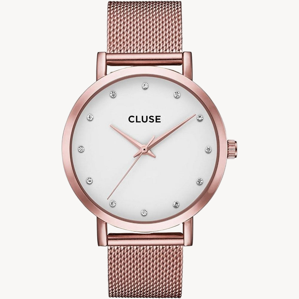 LUSE Pavane Rose Gold Stones CL18303
