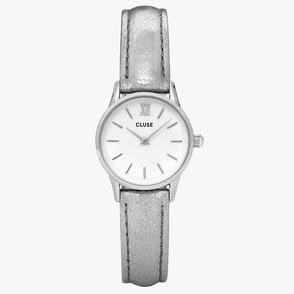 CLUSE CL50021 La Vedette Silver Leather Women's Watch Cluse