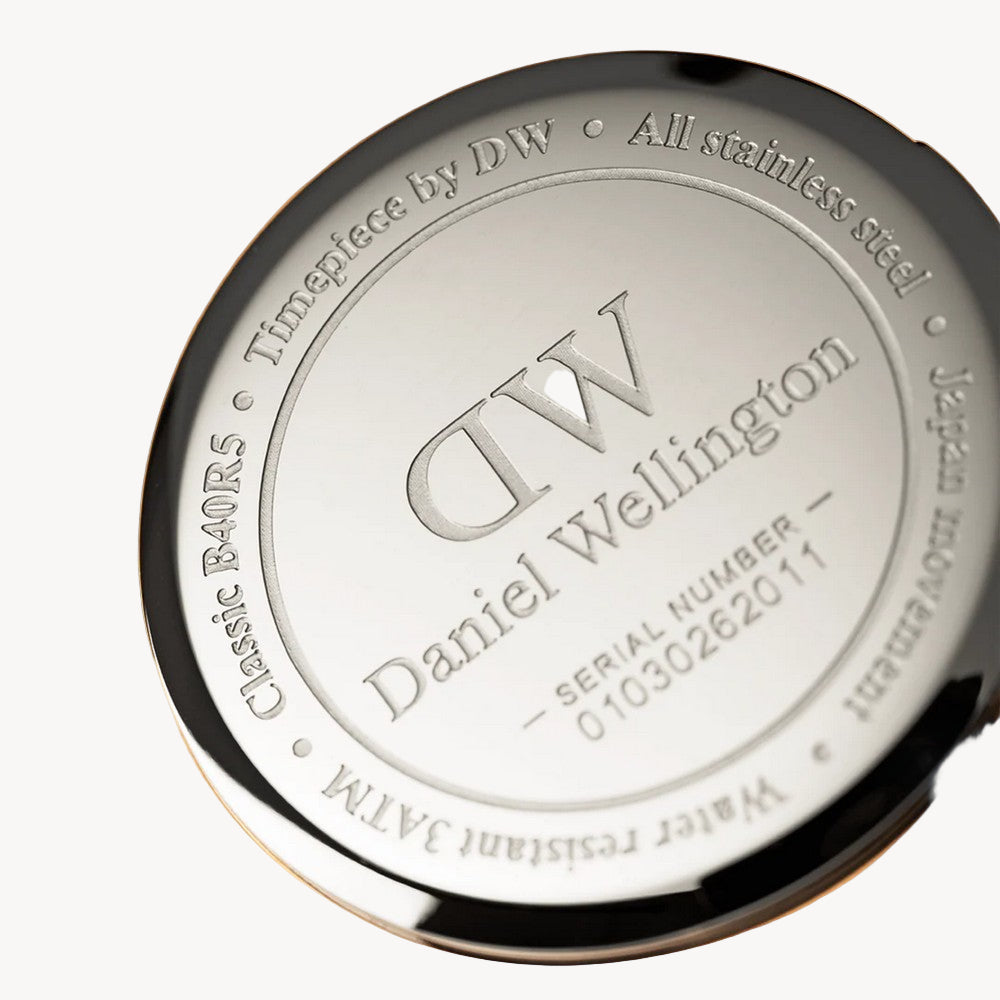 دانيال ولينغتون DW00100002 كلاسيك كانتربري روز جولد