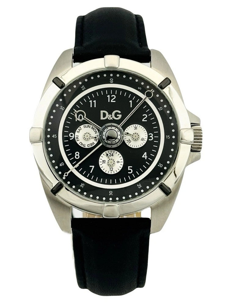 D&G DW0607 Dolce and Gabbana CHALET Multifunction GMT Men's Watch