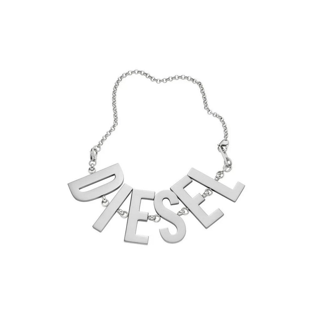 Diesel DX1478040 Steel Silver Necklace