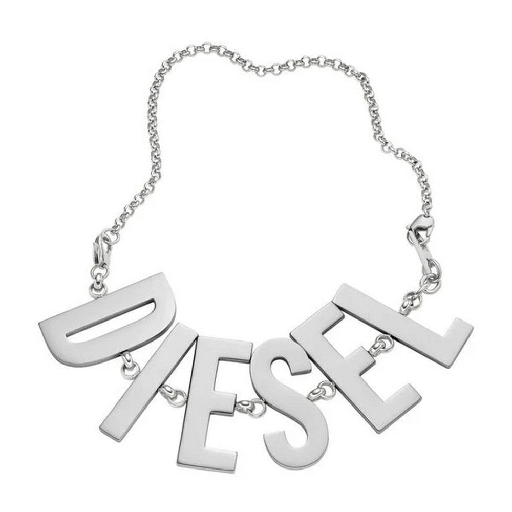 Diesel DX1478040 Steel Silver Necklace