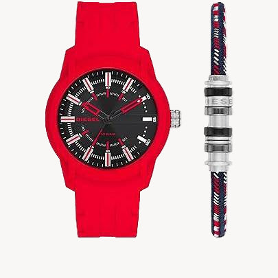 Diesel Men's Armbar Stainless Steel Quartz Watch