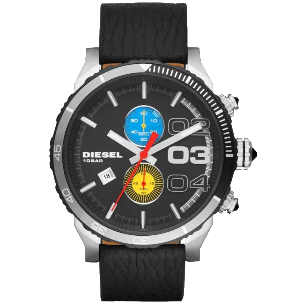 ساعة ديزل DZ4331 كرونوغراف نهاية الموسم بمينا سوداء