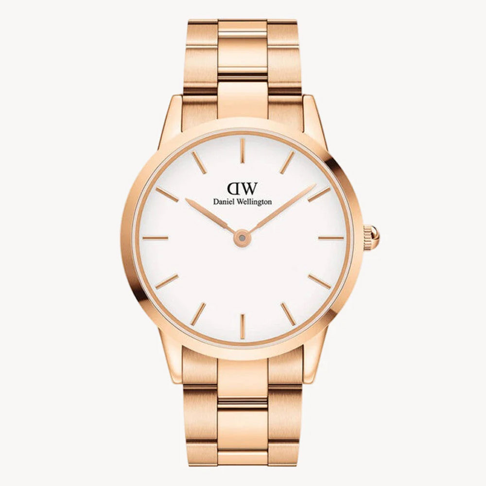 دانيال ويلينغتون DW00100343 أيقونيك لينك روز جولد