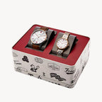 Fossil ES5176 SET Addison Three-Hand Two-Tone Stainless Steel Watch