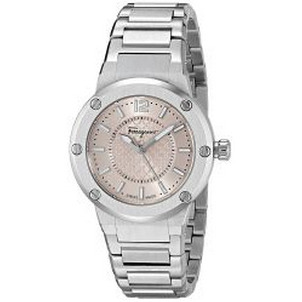 Ferragamo FIG030015 Women's F-80 Pink Quartz Watch