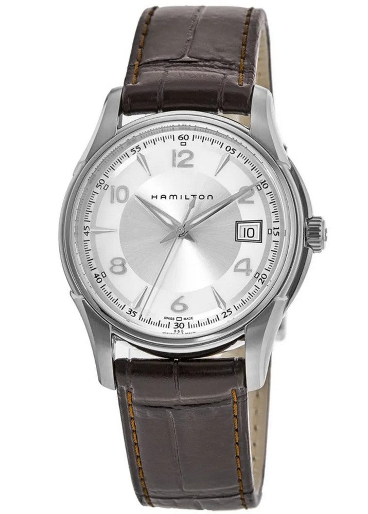 Hamilton H32411555 Jazzmaster Quartz Silver Dial Men's Watch