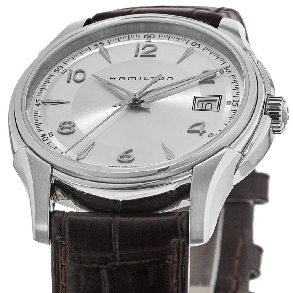 Hamilton H32411555 Jazzmaster Quartz Silver Dial Men's Watch