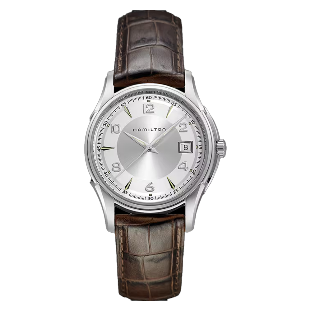 Hamilton H32411555 Jazzmaster Quartz Silver Dial Men's Watch