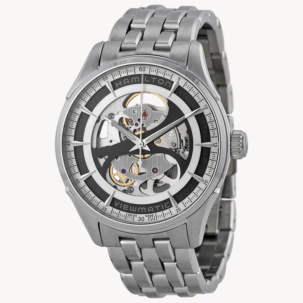 Hamilton Jazzmaster Viewmatic Skeleton Gent Auto 40 mm Men’s Watch – H42555151