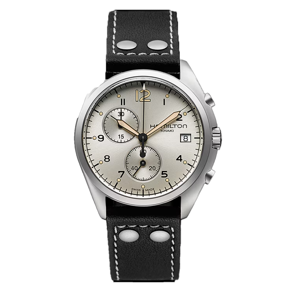 Hamilton H76512755 Khaki Pilot Pioneer Chrono Quartz 41mm Swiss Aviation Watch