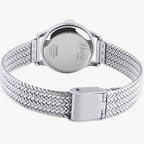 ساعة هنري لندن HL25-M-0013 كوارتز كلاسيكية تناظرية للجنسين بسوار من الفولاذ المقاوم للصدأ