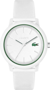 LACOSTE 2011169 WHITE SILICONE STRAP MEN'S WATCH