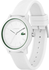 LACOSTE 2011169 WHITE SILICONE STRAP MEN'S WATCH
