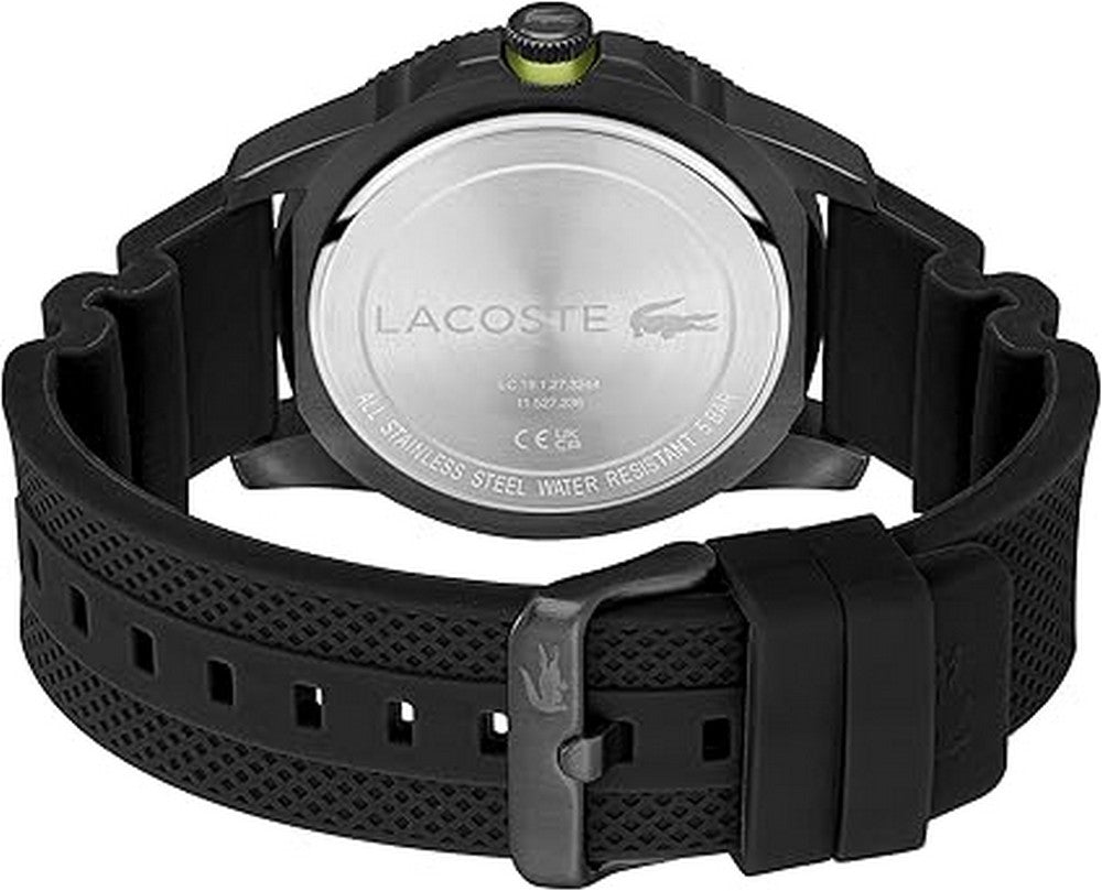 Lacoste 2011203 Regatta Black Silicone Men's Watch