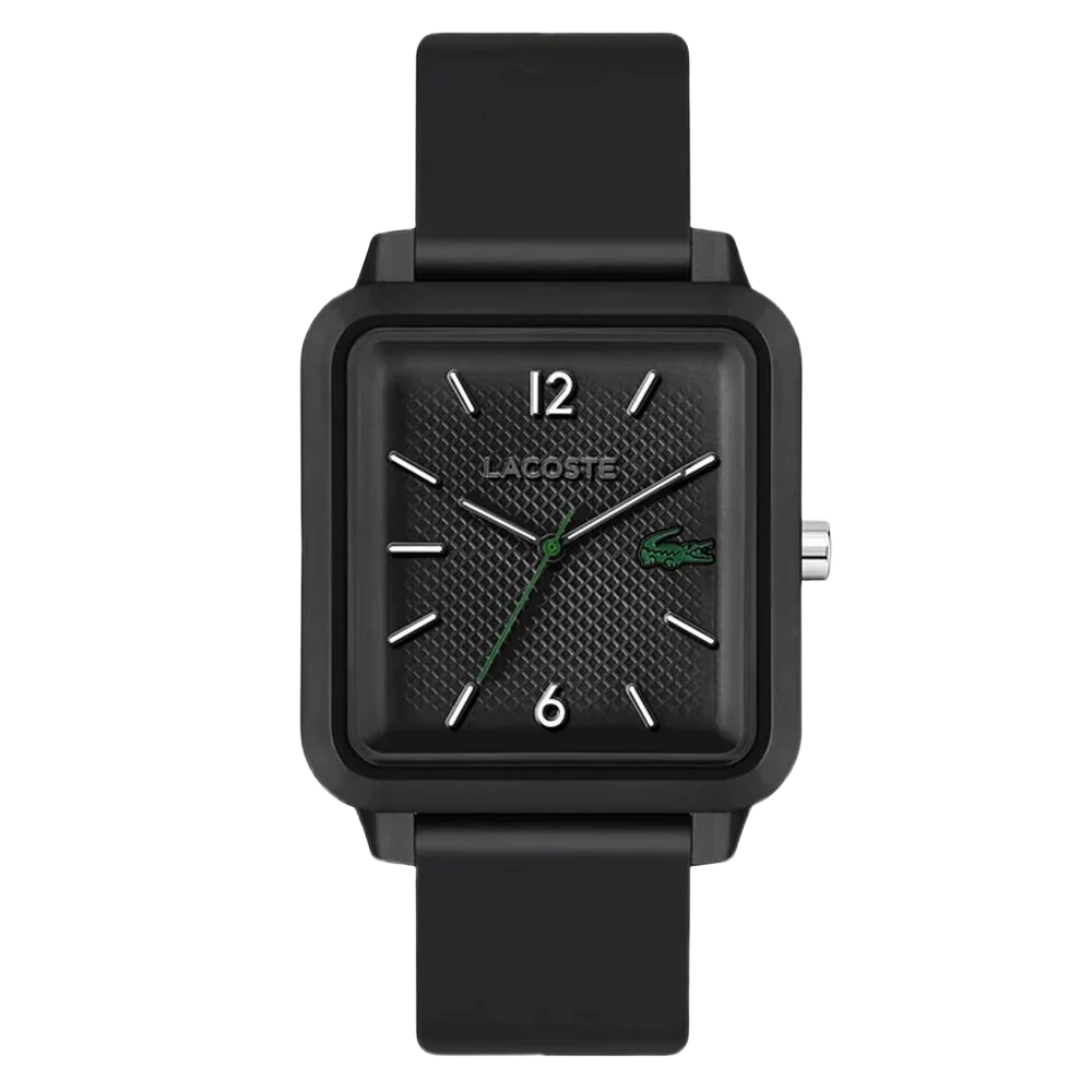 Lacoste 12011249 Black Silicone Men's Watch