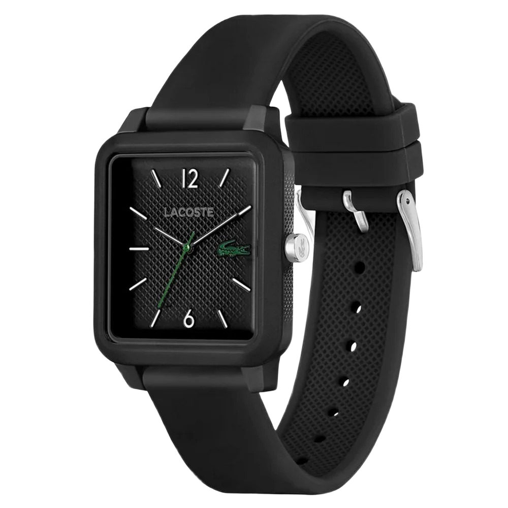 Lacoste 12011249 Black Silicone Men's Watch