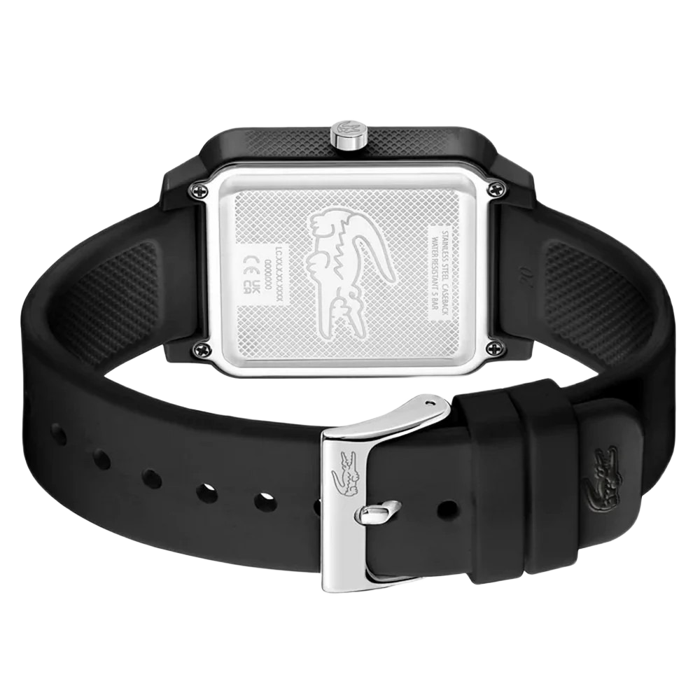 Lacoste 12011249 Black Silicone Men's Watch