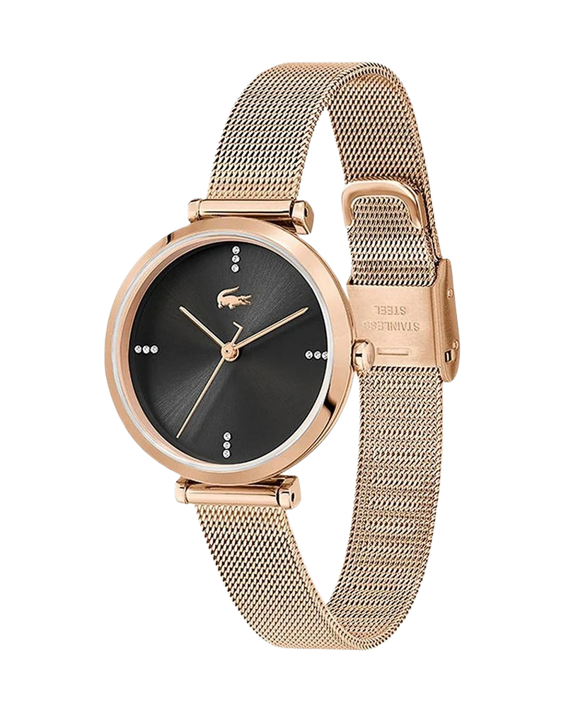 Lacoste 2001165 Geneva Womens Black Dial Watch