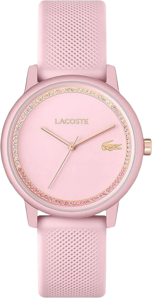 Lacoste 2001289 Silicone Pink Metallic Dial Women's Watch