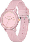 Lacoste 2001289 Silicone Pink Metallic Dial Women's Watch