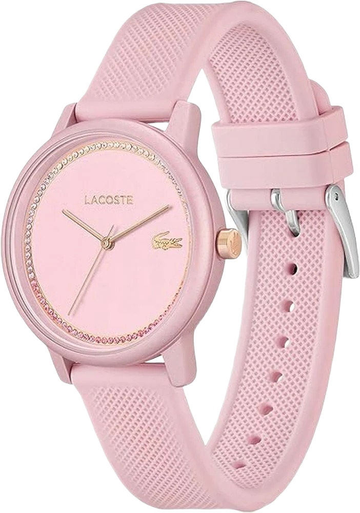Lacoste 2001289 Silicone Pink Metallic Dial Women's Watch
