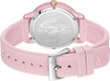 Lacoste 2001289 Silicone Pink Metallic Dial Women's Watch