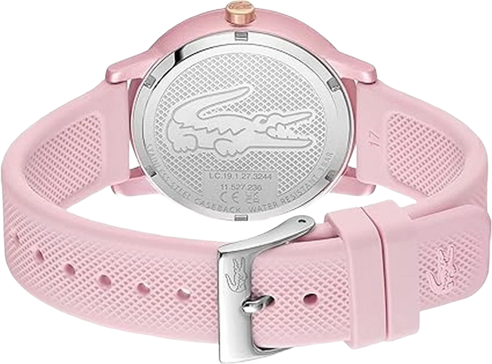 Lacoste 2001289 Silicone Pink Metallic Dial Women's Watch