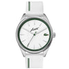 Lacoste 2011050 Heritage White Leather Men's Watch