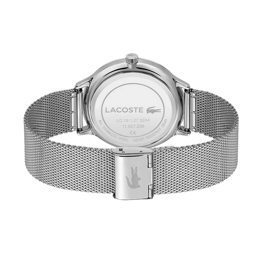 Lacoste 2011158 Club Silver Mesh Navy Dial Men's Watch